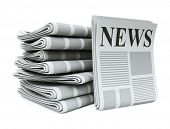 picture of newspaper  - newspapers stack - JPG 