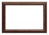 pic of  photo  - photo frame isolated on white background with clipping path - JPG 