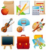 picture of education  - Vector illustration  - JPG 