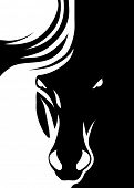 stock photo of horse  - Design of a horse - JPG 