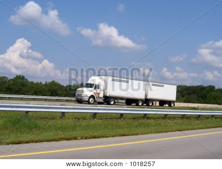 Open Semi Trailer