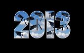 picture of education  - Graduation caps in sky for Class of 2013 - JPG 