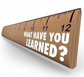 picture of survey  - The question What Have You Learned - JPG 