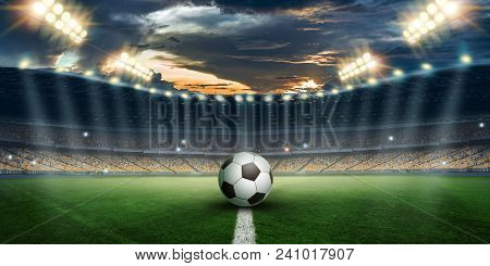 Poster: Stadium In The Lights And