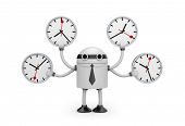 image of clockface  - Time management - JPG 