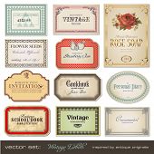 stock photo of illustration  - vector set - JPG 