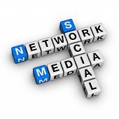 image of cube  - Social Media Network  - JPG 