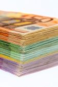 picture of investment  - many euro banknotes - JPG 