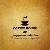 stock photo of restaurant  - Vintage menu for restaurant - JPG 