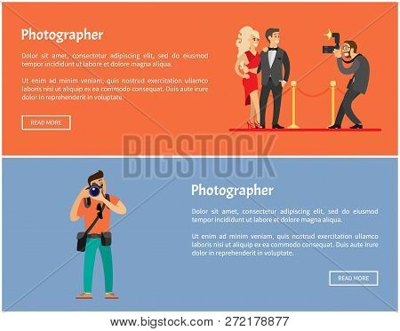 Poster: Paparazzi And Photographer Online Banners