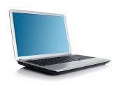 picture of laptop  - Laptop isolated on white - JPG 