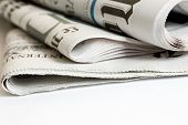 picture of newspaper  - close up detail of international newspapers - JPG 
