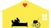 pic of respect  - Home care given by loving care workers for the housebound and hospice situations - JPG 