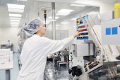 foto of medical  - medical pills industry  factory and production indoor - JPG 