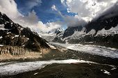 stock photo of france  - Mer de Glace - JPG 