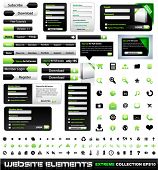 picture of web  - Web design elements extreme collection  - JPG 