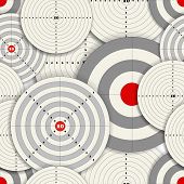 image of competition  - Seamless background of Targets - JPG 