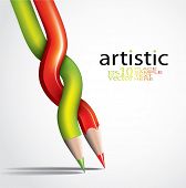 picture of art  - Vector art concept - JPG 