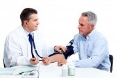 picture of pressure  - Blood pressure measuring - JPG 