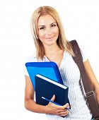 stock photo of education  - Happy female - JPG 