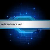 stock photo of technology  - Abstract technology background - JPG 