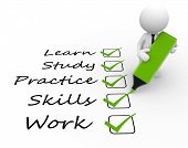 stock photo of meeting  - 3d people  - JPG 