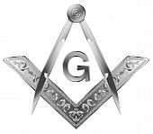pic of fraternity  - Masonic Square and Compass - JPG 