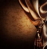 picture of drapery  - Silk Curtain - JPG 