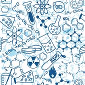 foto of science  - Seamless pattern background  - JPG 
