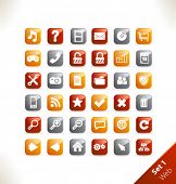 image of web  - Vector beautiful icon set - JPG 