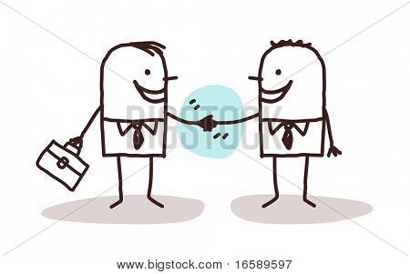 Picture or Photo of Businessmen handshake