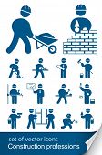 image of construction  - construction professions - JPG 