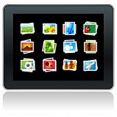 foto of  photo  - photo gallery vector - JPG 