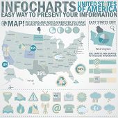 foto of map  - Info chart creative pack - JPG 
