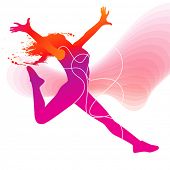 image of abstract  - The dancer - JPG 