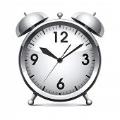 image of watch  - Metal alarm clock - JPG 