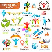 picture of community  - People Social Community 3d icon and Symbol Pack - JPG 