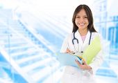 image of medical doctors  - Southeast Asian medical student - JPG 