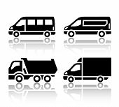pic of transportation  - Set of transport icons  - JPG 