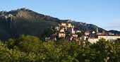 picture of france  - View of Corte in Corsica  - JPG 