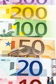 picture of investment  - many different euro bills - JPG 