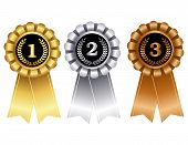 pic of competition  - Elegant award ribbon  - JPG 