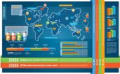 pic of map  - Set of Infographic Elements - JPG 