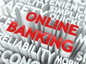 stock photo of investment  - Online Banking Concept - JPG 