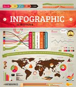 picture of illustration  - Set elements of infographics for design - JPG 