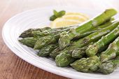 image of restaurant  - asparagus - JPG 