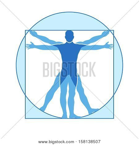 Poster: Human body vector