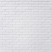 pic of construction  - Square white brick wall background - JPG 