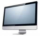 picture of illustration  - lcd tv monitor - JPG 