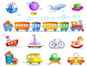 picture of transportation  - types of transport - JPG 